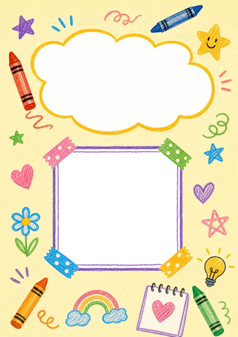 Doodle personalised cover example