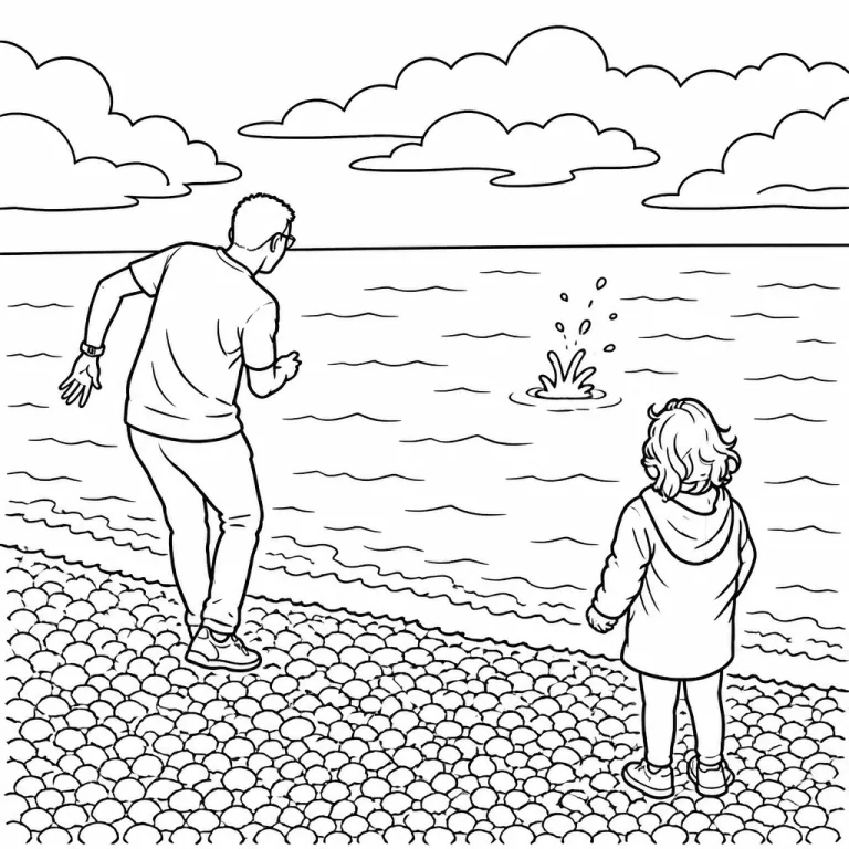 Colouring page example