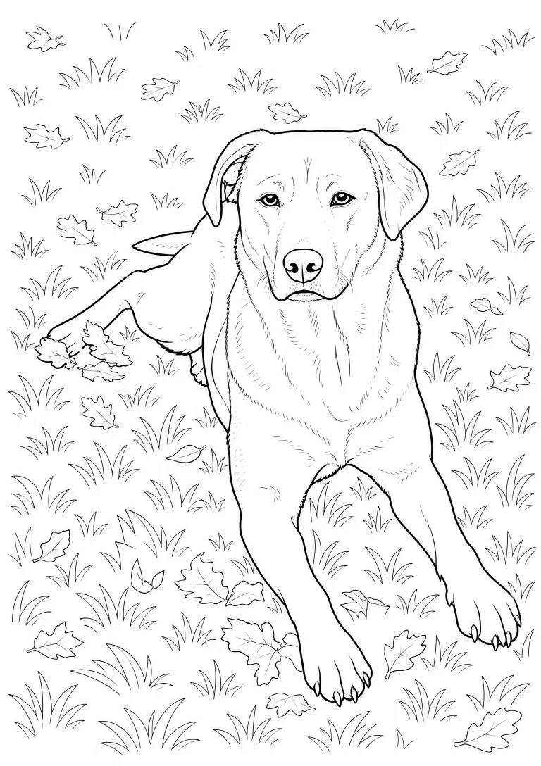 Colouring page example